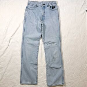 harley davidson vintage boot cut straight high waisted jeans 10L 100% cotton